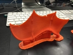  Flying jack-o-lantern  3d model for 3d printers