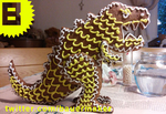 Modelo 3d de T-rex cortador de la galleta para impresoras 3d