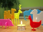  Simple animals 1  3d model for 3d printers