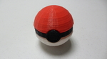 Modelo 3d de Pokeball para impresoras 3d