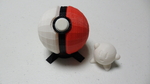 Modelo 3d de Pokeball para impresoras 3d