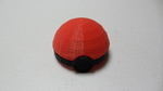 Modelo 3d de Pokeball para impresoras 3d