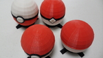 Modelo 3d de Pokeball para impresoras 3d