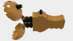  Scissor jack o'lantern  3d model for 3d printers