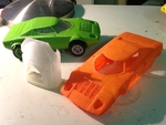  Stratos slotcar hull  3d model for 3d printers