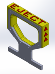  Car ejection seat handle  3d model for 3d printers