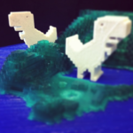 Modelo 3d de Dino para impresoras 3d