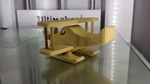 Biplane aircraft  3d model for 3d printers