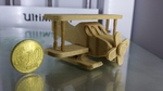  Biplane aircraft  3d model for 3d printers