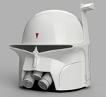  Boba fett concept helmet (star wars)  3d model for 3d printers