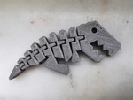  Flexi rex with improved links  3d model for 3d printers