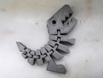  Flexi rex with improved links  3d model for 3d printers