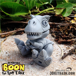  Boon the tiny t. rex: allosaurus upkit (arms only) - 3dkitbash.com  3d model for 3d printers