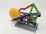  Marblevator, mechanisms.  3d model for 3d printers