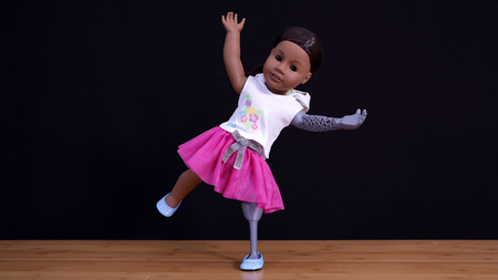 DIY Personalizado Muñeca American Girl Prótesis