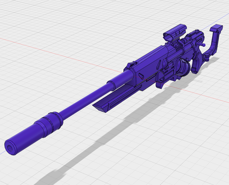 ANA SNIPER RIFLE (overwatch) [SOLID]