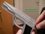  Rubber band gun remix² 5 shots  3d model for 3d printers