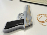  Rubber band gun remix² 5 shots  3d model for 3d printers