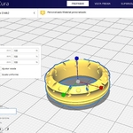  Crown ring  3d model for 3d printers