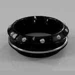  Crown ring  3d model for 3d printers