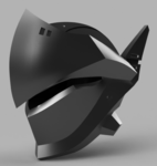 Modelo 3d de Genji casco (de supervisión) para impresoras 3d