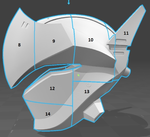  Genji helmet (overwatch)  3d model for 3d printers