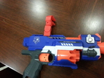  Nerf gun bike mount  3d model for 3d printers