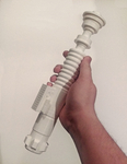  Luke skywalker's lightsaber (episode vi)  3d model for 3d printers