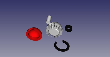  Keychain pokeball  3d model for 3d printers