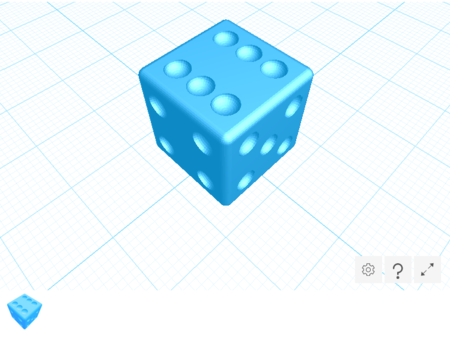  Dice  3d model for 3d printers