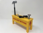  Complaint button ii: hammer time  3d model for 3d printers