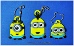  Minions keychain / paper clip / bag clip / money clip / bookmark / magnets  3d model for 3d printers