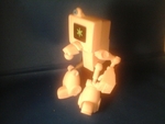 Modelo 3d de Cymon cybot posable robot de juguete para impresoras 3d