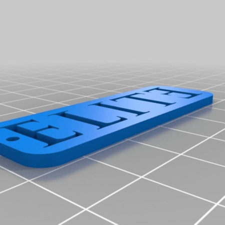  Elite keychain netflix  3d model for 3d printers