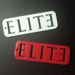  Elite keychain netflix  3d model for 3d printers