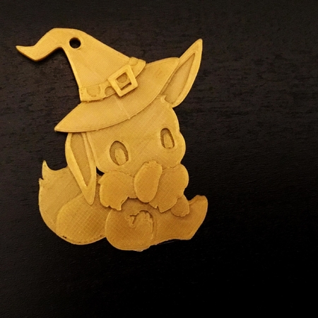 Modelo 3d de Eevee especial de halloween  para impresoras 3d