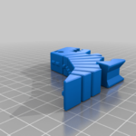 Flexi rex keychain  3d model for 3d printers