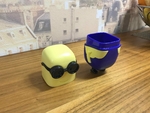 Modelo 3d de Minion para impresoras 3d