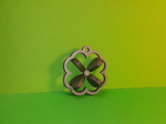  Heart clover - clover heart - lucky  3d model for 3d printers