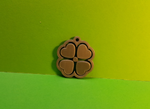  Heart clover - clover heart - lucky  3d model for 3d printers