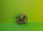  Heart clover - clover heart - lucky  3d model for 3d printers