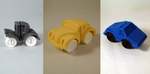  Modwheels modular toy car set ver 1  3d model for 3d printers