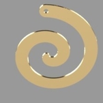  Whirlwind earrings  3d model for 3d printers