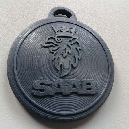 SAAB Keychain