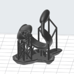  Hugging crab ring(s)  3d model for 3d printers