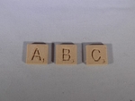 Modelo 3d de Completo conjunto de scrabble para impresoras 3d