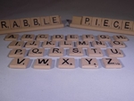  Complete scrabble set  3d model for 3d printers