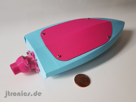  Rc mini jet boat - servor arm horn  3d model for 3d printers