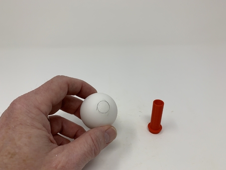 Modelo 3d de Ping pong de popper para impresoras 3d