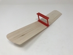 Red baron ii: hand launched biplane glider  3d model for 3d printers